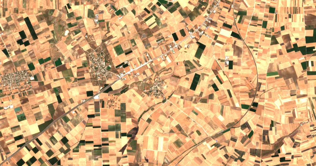 Satellitenkarte von Mesorráchi