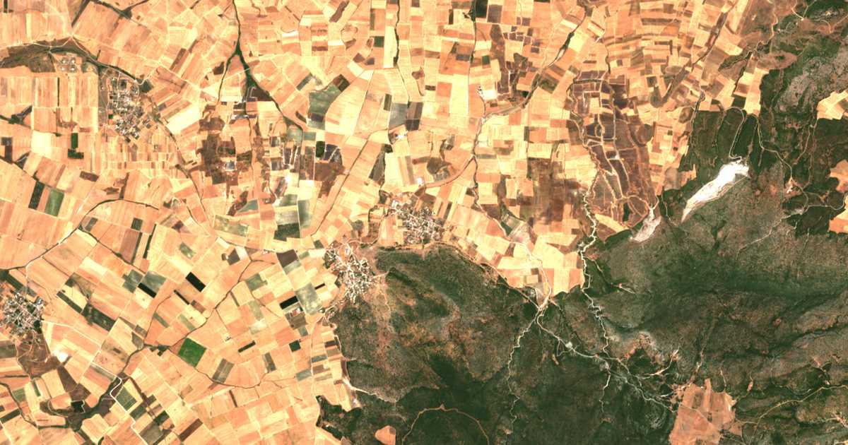 Satellitenkarte von Mýra
