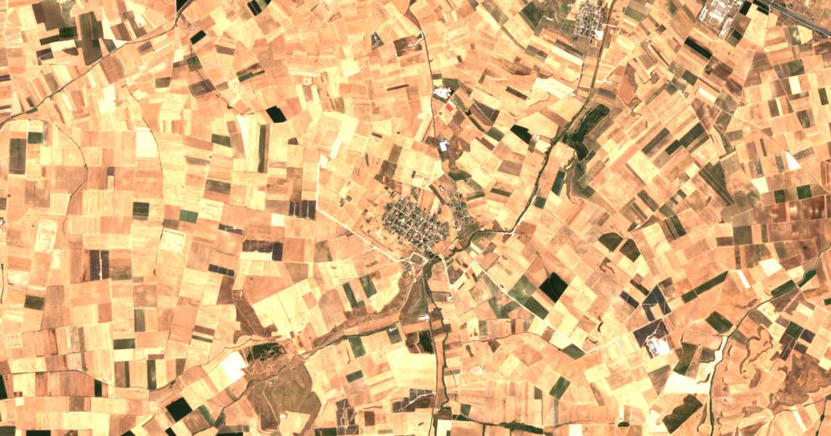 Satellitenkarte von Néai Karyaí