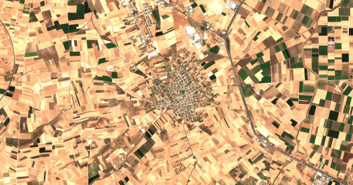 Satellitenkarte von Níkaia