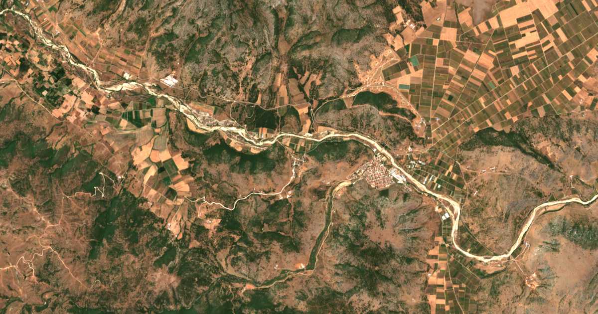 Satellitenkarte von Damasoúlion