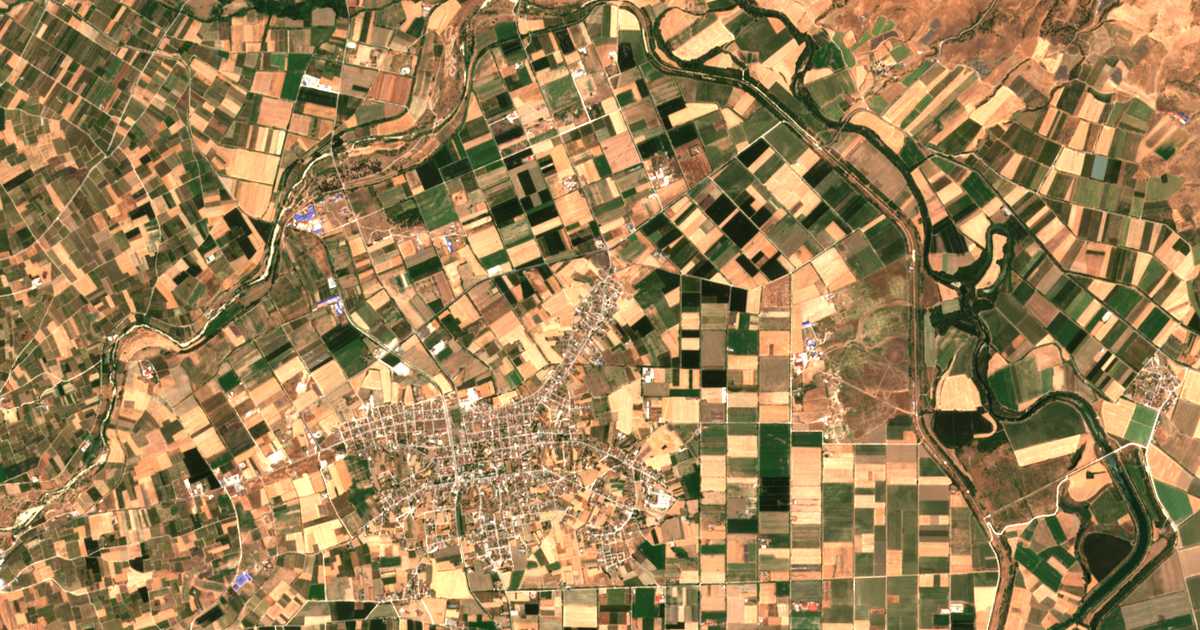 Satellitenkarte von Vryótopos