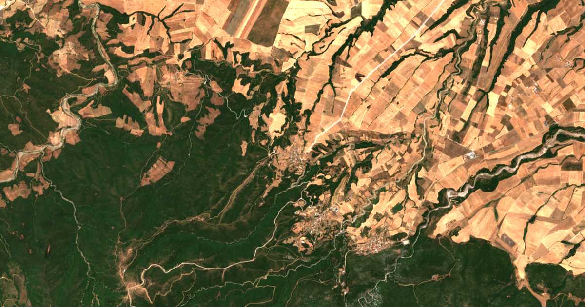 Satellitenkarte von Anthótopos