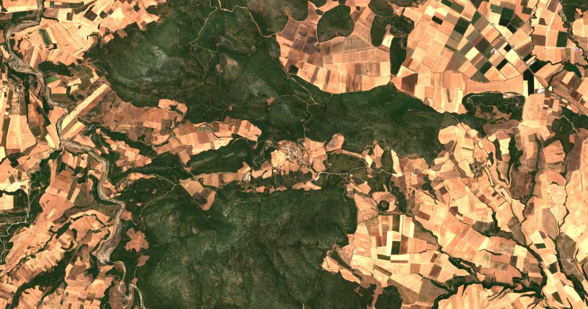 Satellitenkarte von Fyláki