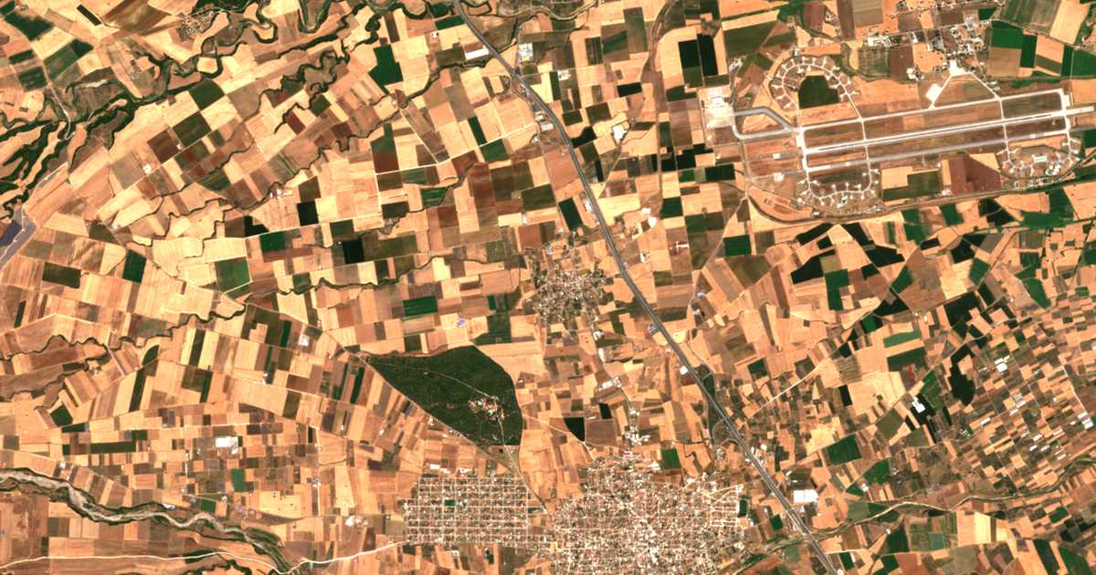 Satellitenkarte von Krókion