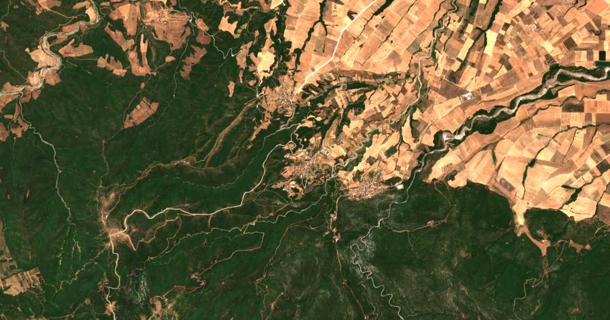 Satellitenkarte von Neraida (Magnisia)