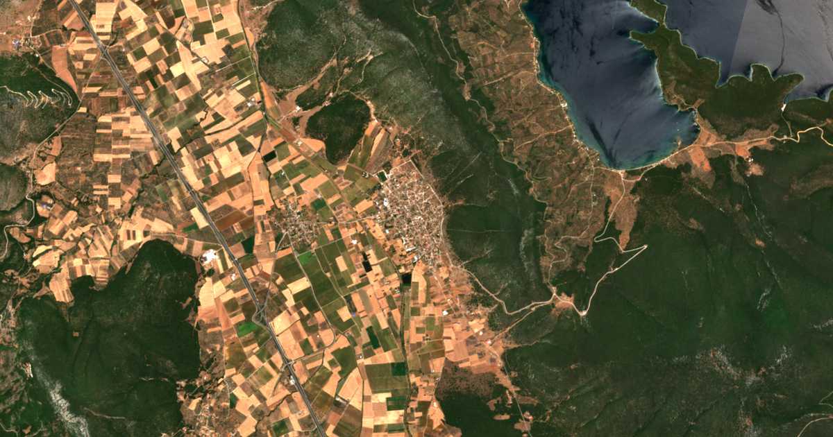 Satellitenkarte von Soúrpi