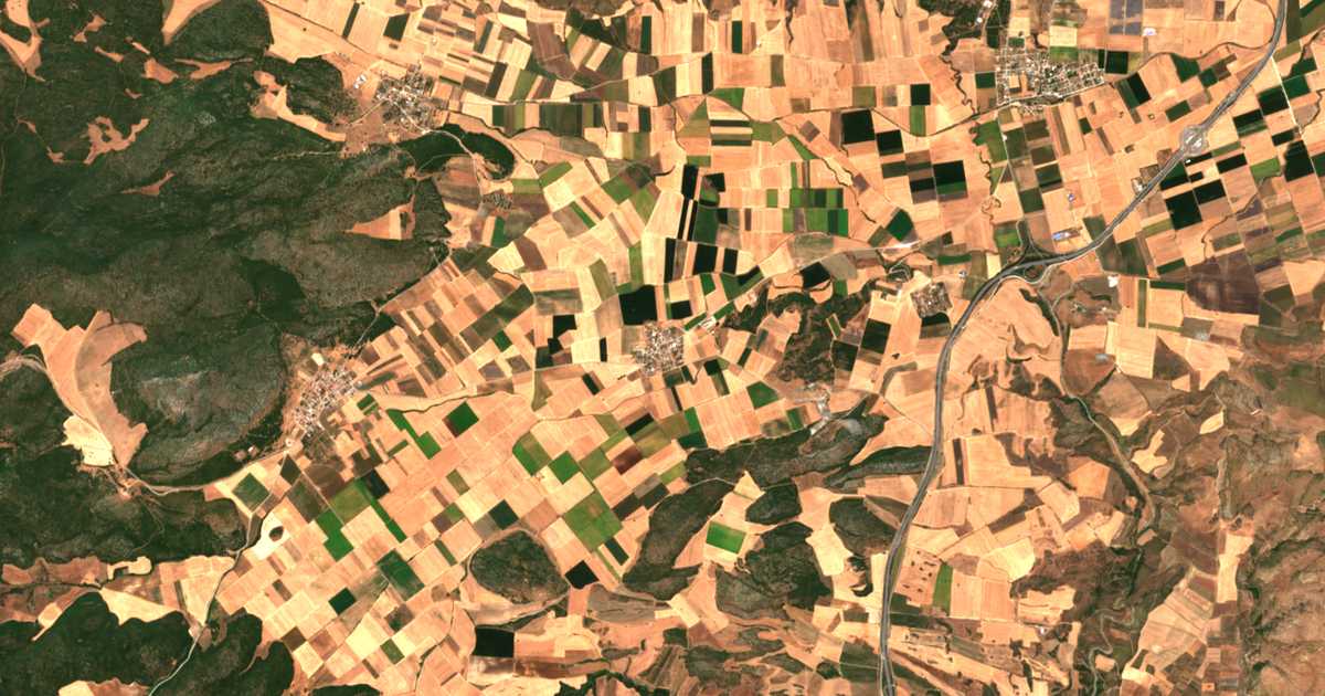 Satellitenkarte von Ágios Dimítrios