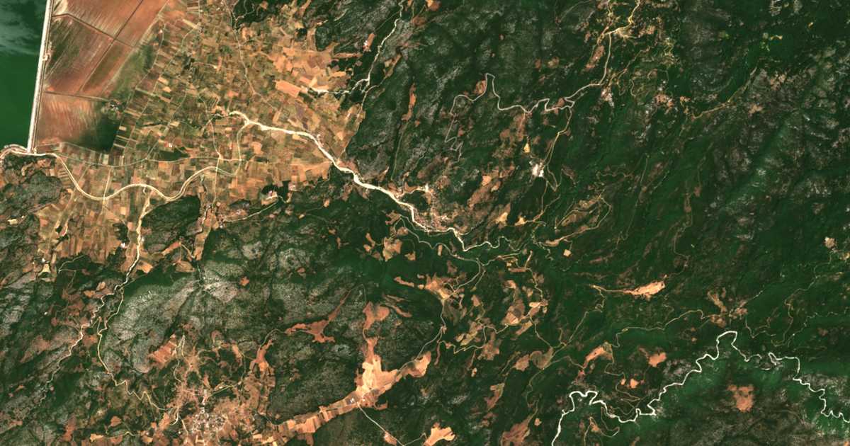 Satellitenkarte von Keraséa