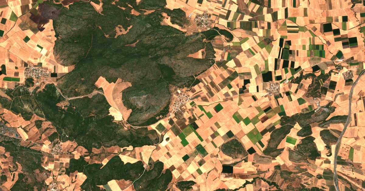 Satellitenkarte von Perívlepton