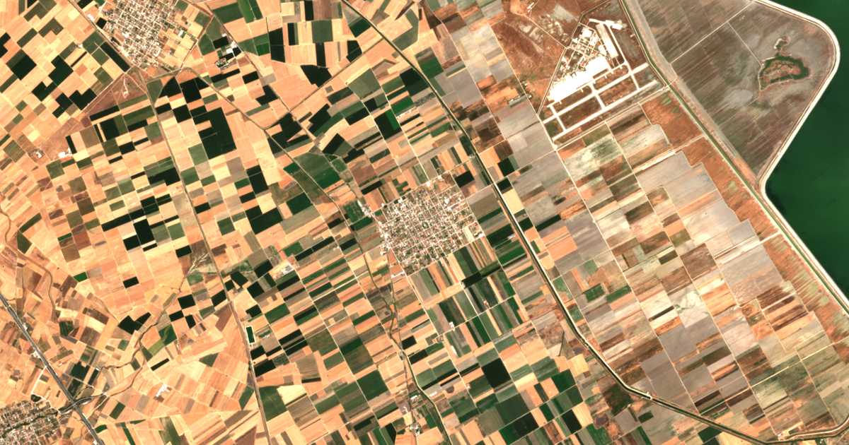 Satellitenkarte von Stefanovikeio