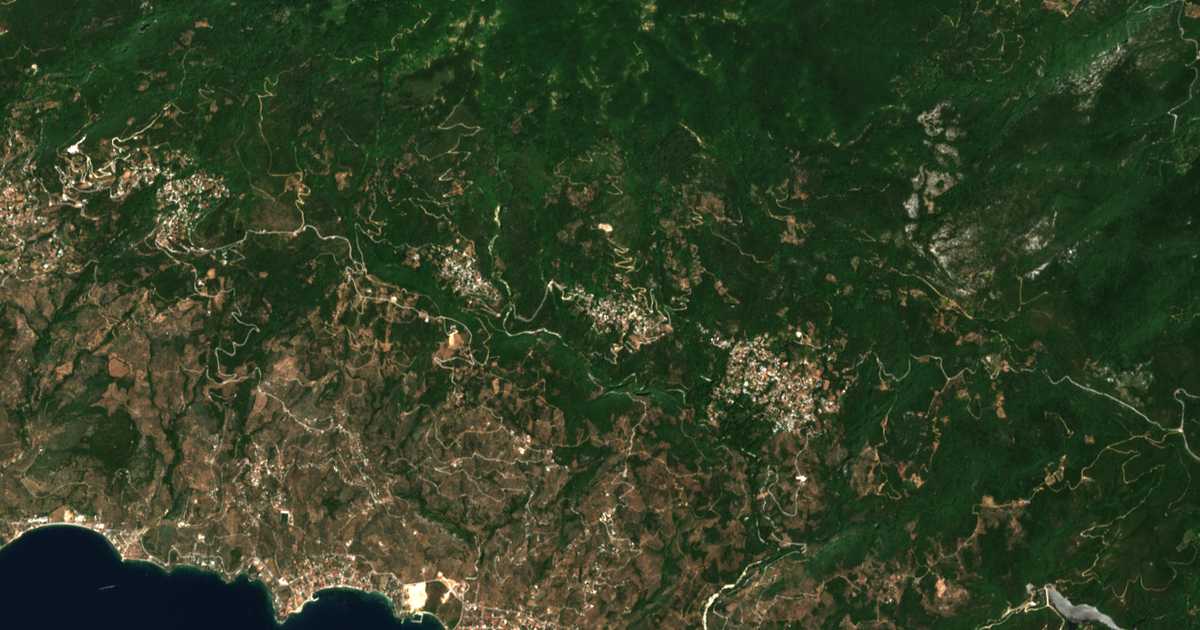 Satellitenkarte von Vyzítsa