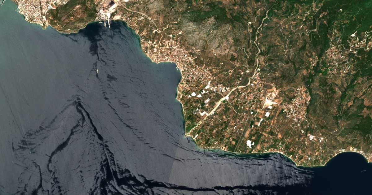 Satellitenkarte von Ágios Apóstolos O Néos