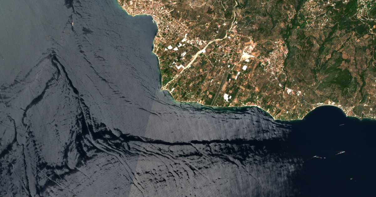 Satellitenkarte von Ágios Minás
