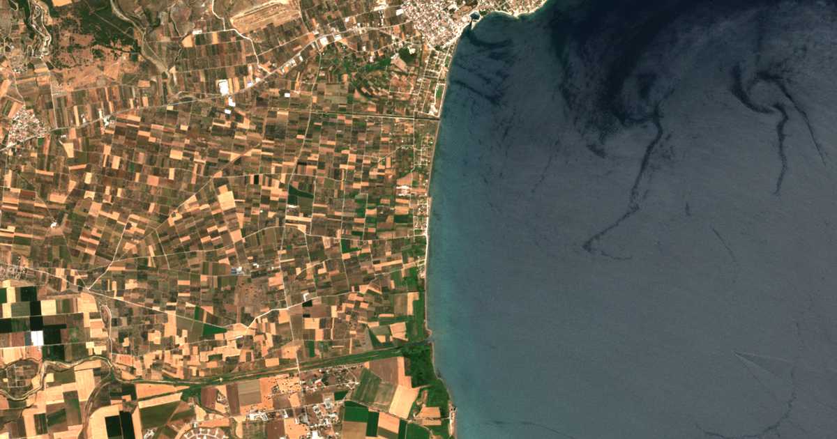 Satellitenkarte von Dimitriáda