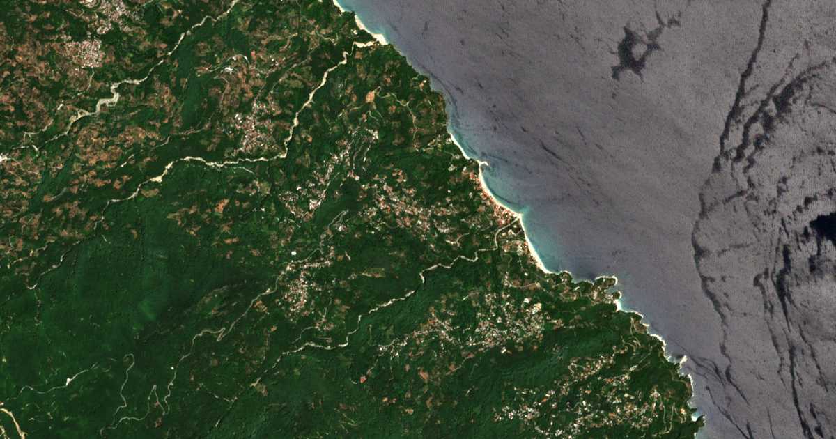 Satellitenkarte von Ágios Dimítrios