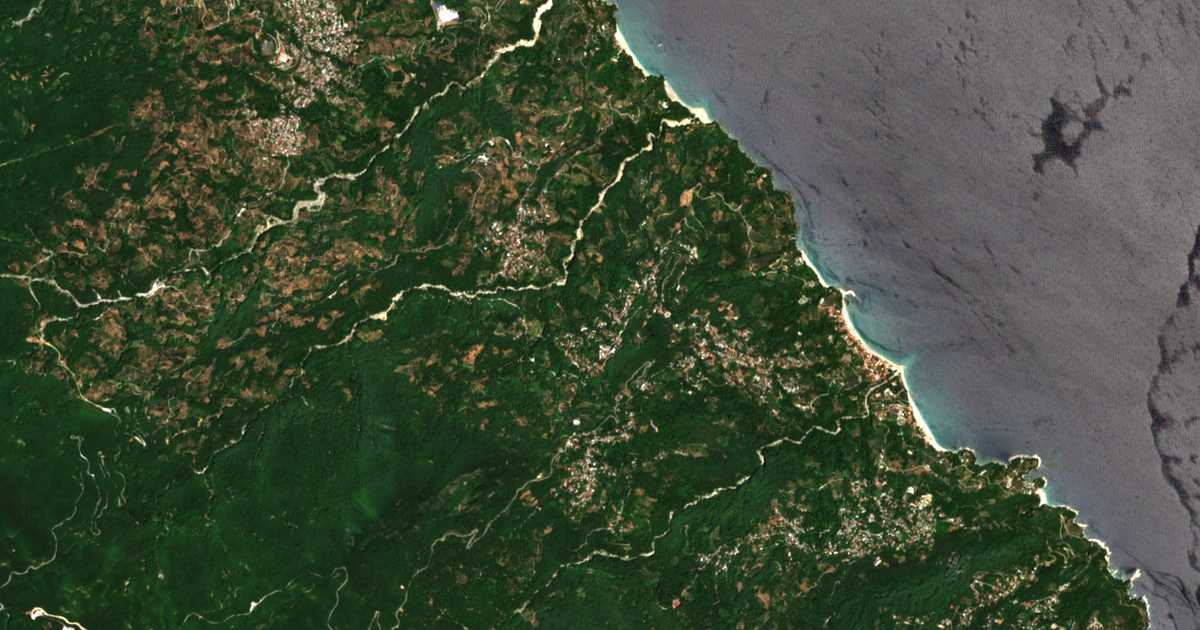 Satellitenkarte von Anílion