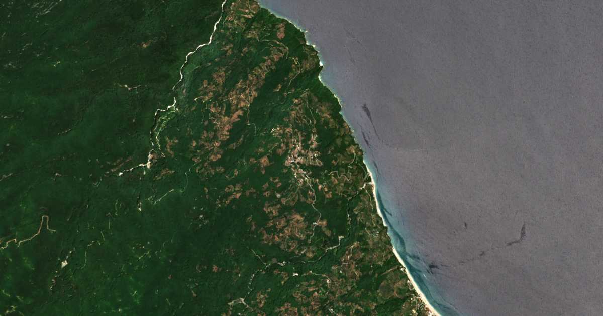 Satellitenkarte von Pouríon