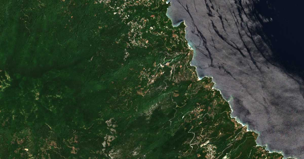 Satellitenkarte von Xorýchtion