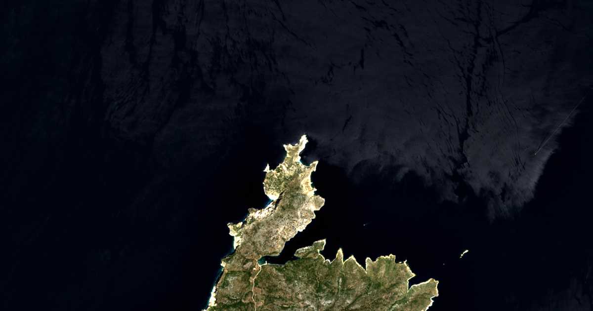 Satellitenkarte von Gérakas