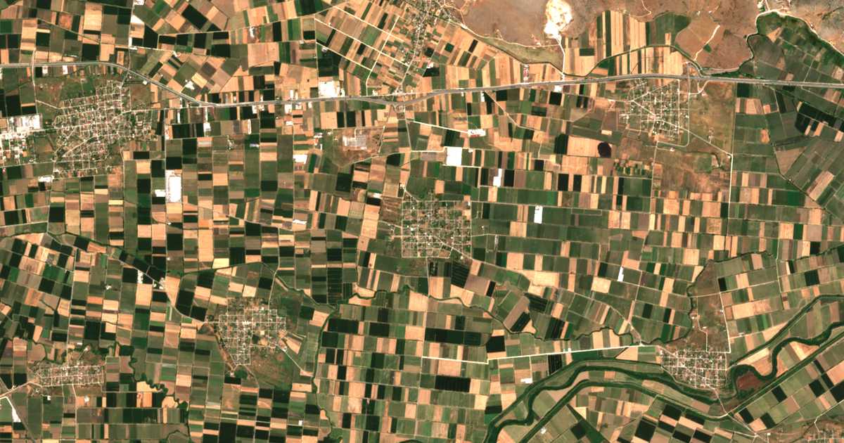 Satellitenkarte von Faneroméni