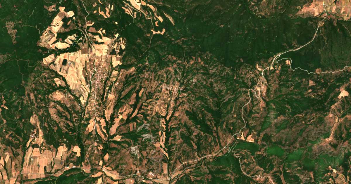 Satellitenkarte von Psíloma