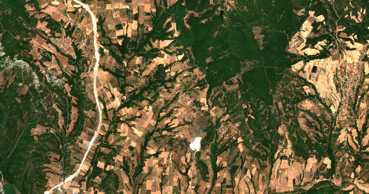 Satellitenkarte von Theotókos