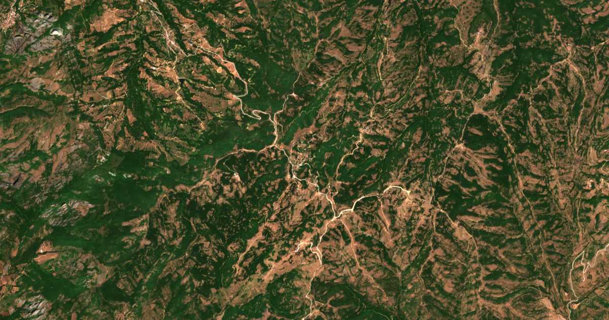 Satellitenkarte von Vlacháva