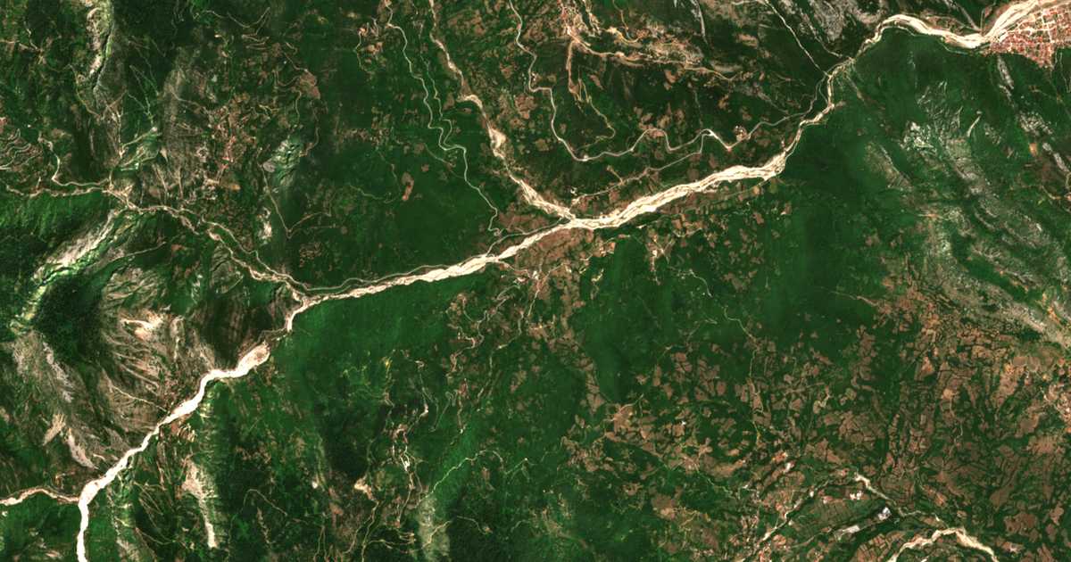 Satellitenkarte von Ágios Ioánnis