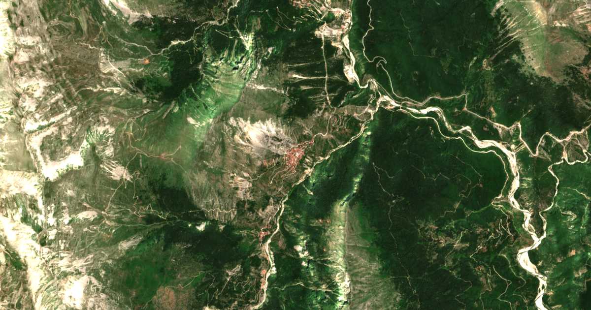 Satellitenkarte von Gardíkion