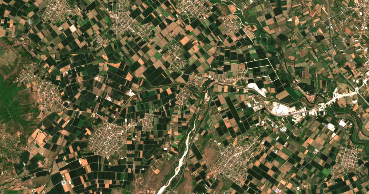 Satellitenkarte von Lilí