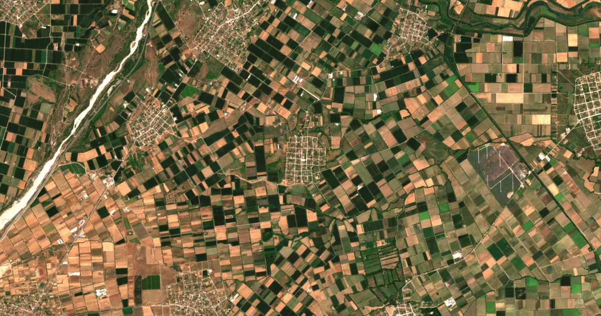 Satellitenkarte von Mouriá