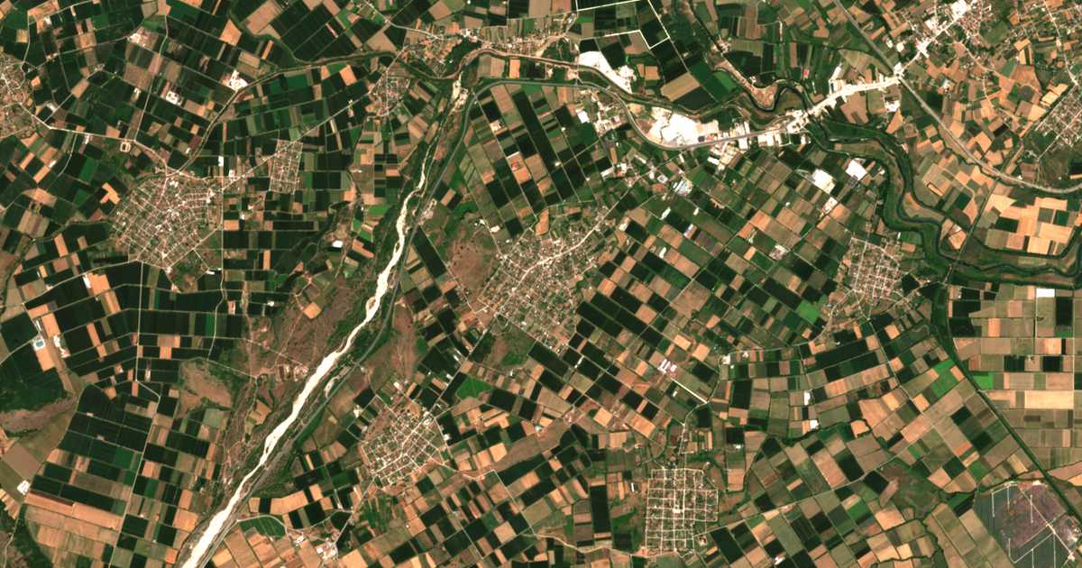 Satellitenkarte von Pigí