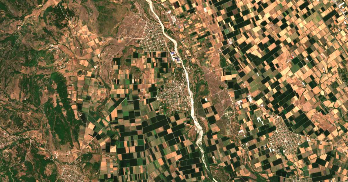 Satellitenkarte von Dialektón