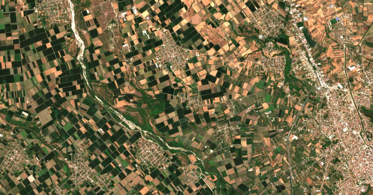 Satellitenkarte von Dipótamos