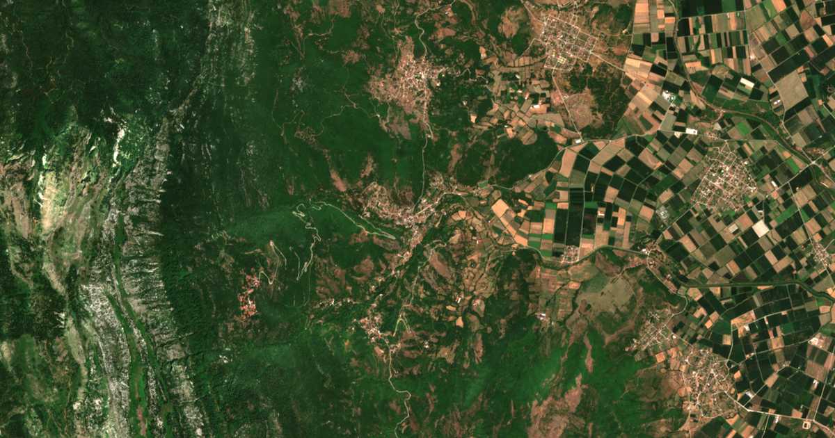 Satellitenkarte von Gorgogýrion