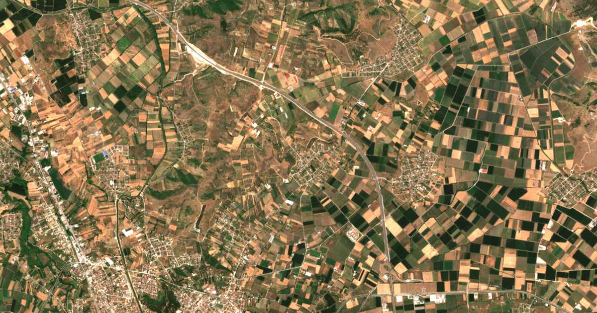 Satellitenkarte von Krinítsa