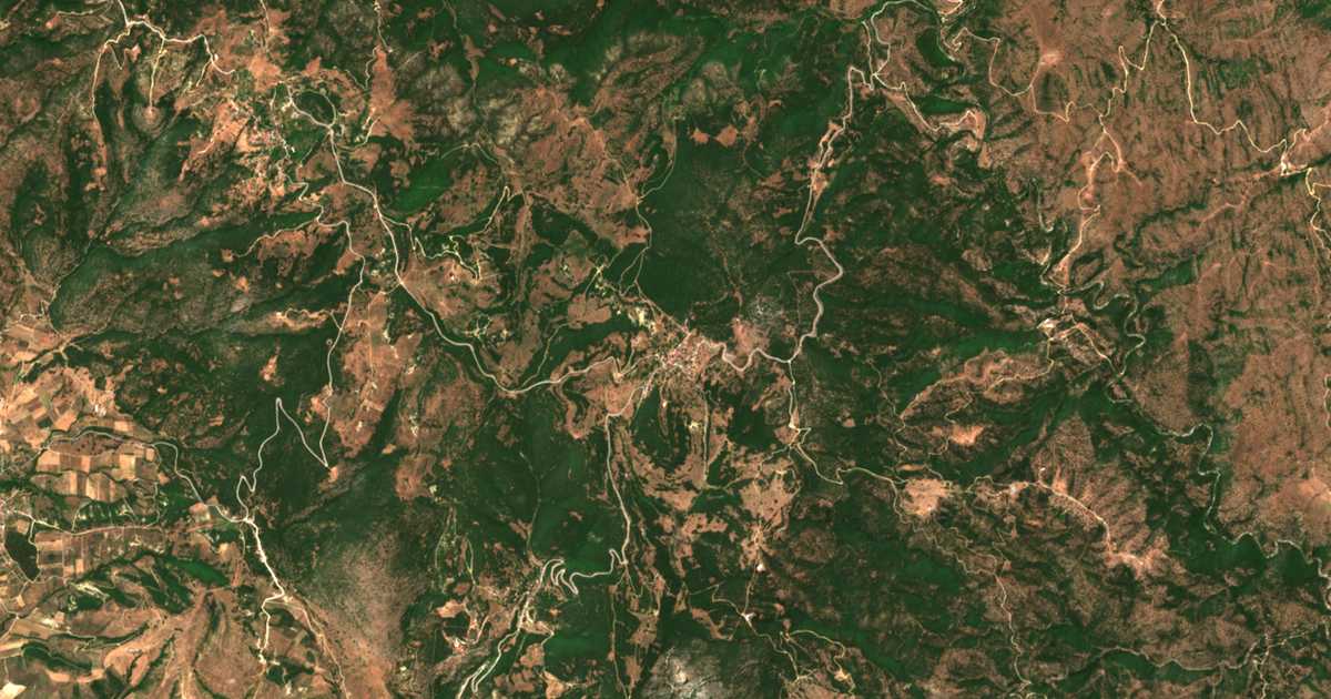 Satellitenkarte von Lióprason