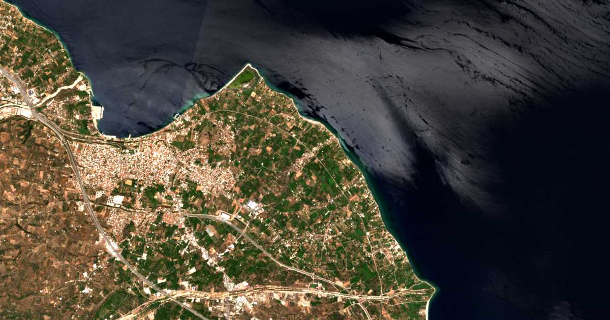 Satellitenkarte von Digeliótika