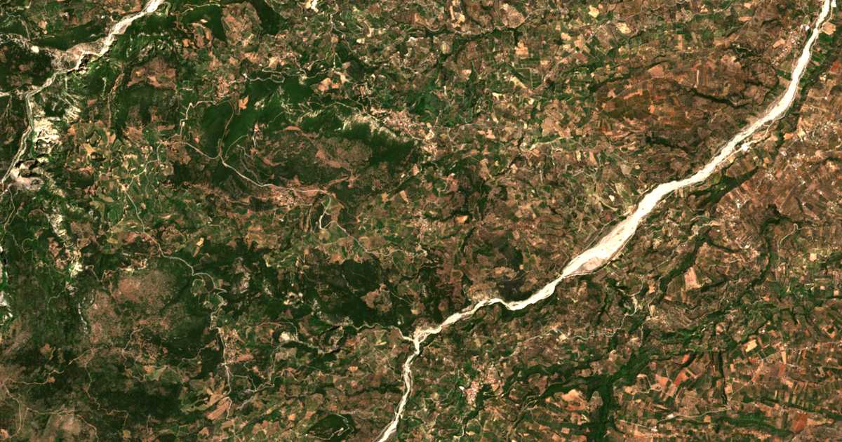 Satellitenkarte von Grigóris