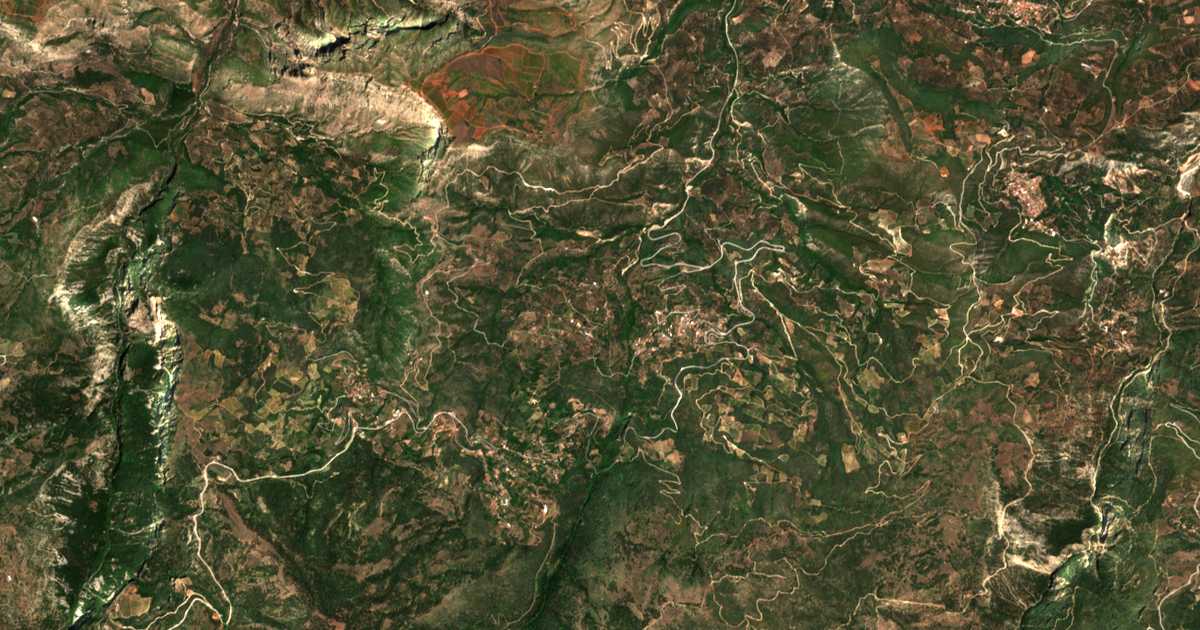 Satellitenkarte von Katholikón