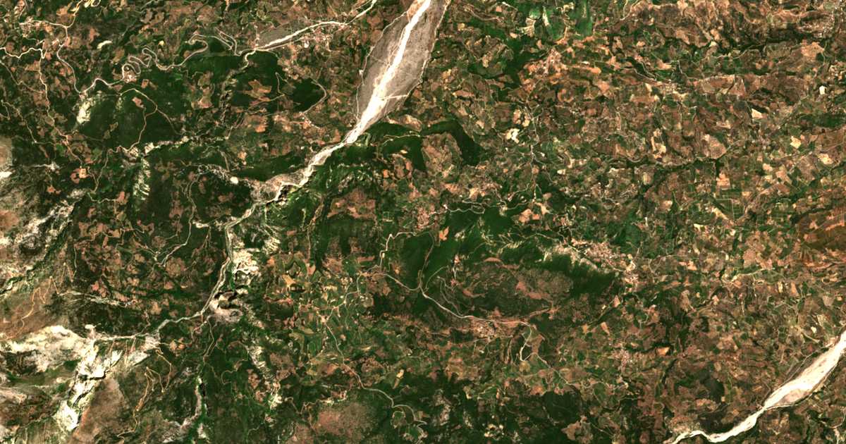 Satellitenkarte von Myróvrysi