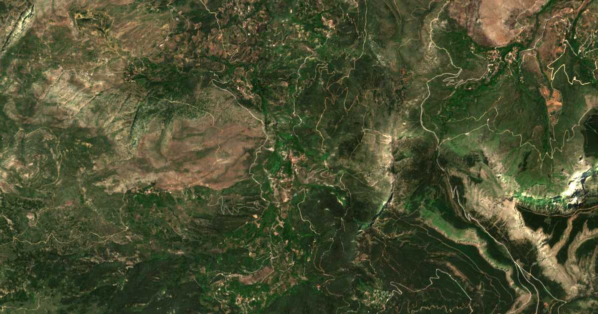 Satellitenkarte von Seliana