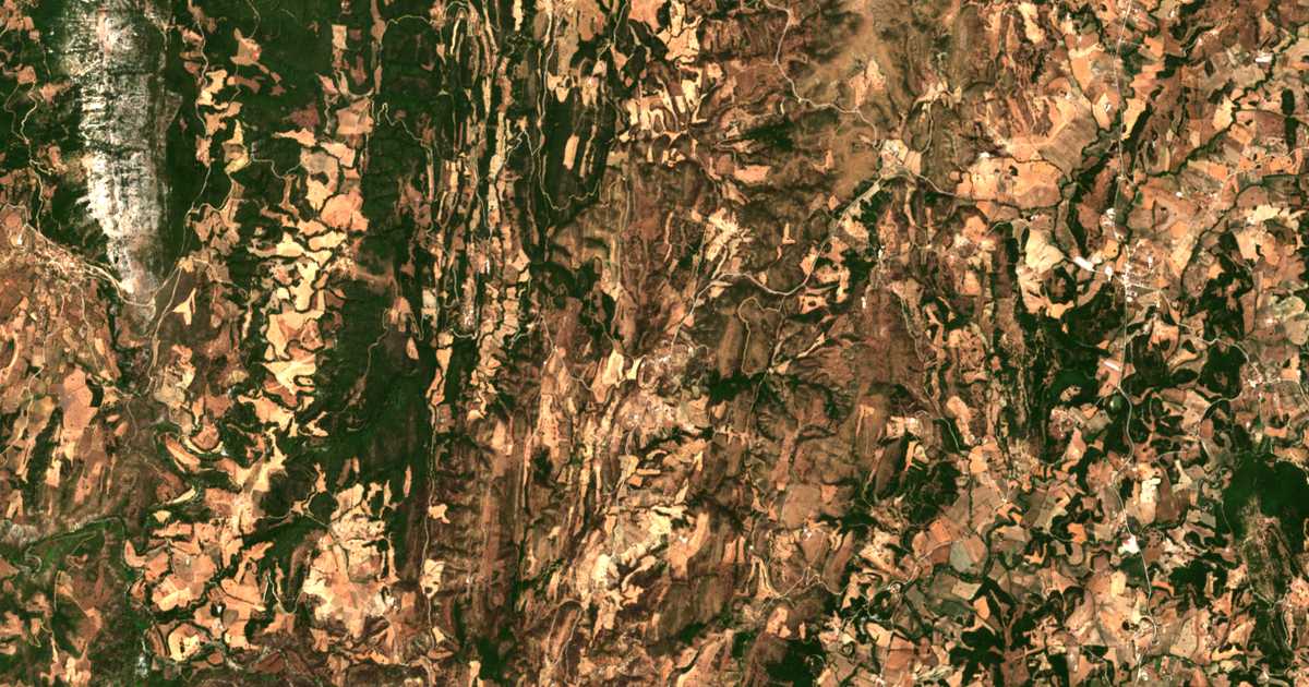 Satellitenkarte von Agía Varvára