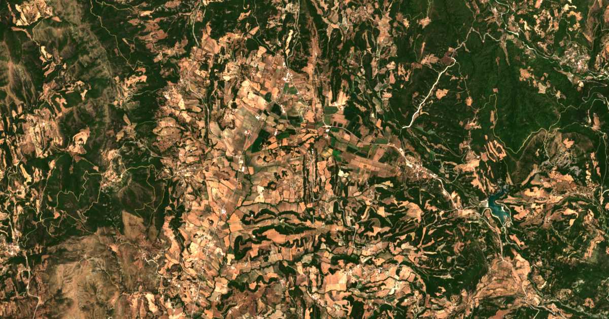 Satellitenkarte von Ágios Geórgios