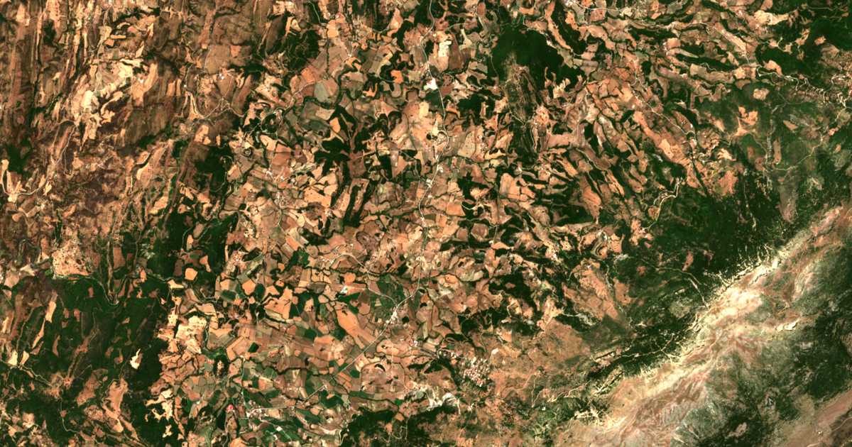 Satellitenkarte von Barákes