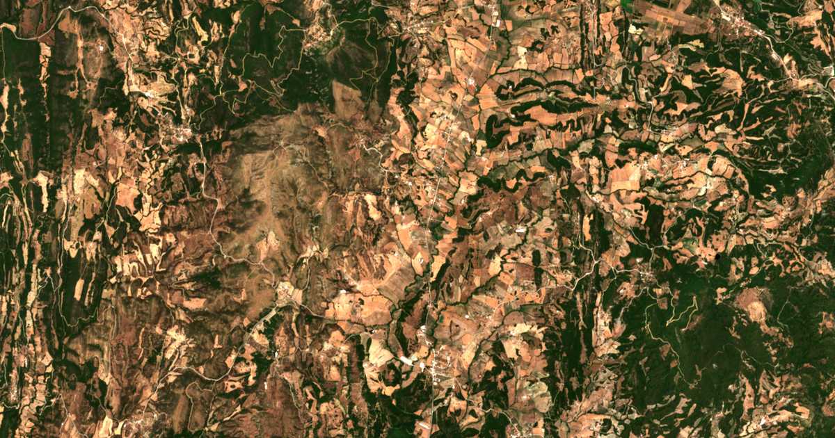 Satellitenkarte von Káto Mastrantónion