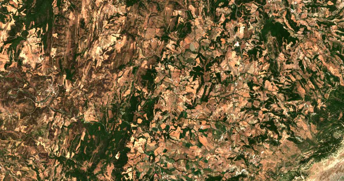 Satellitenkarte von Skoúras
