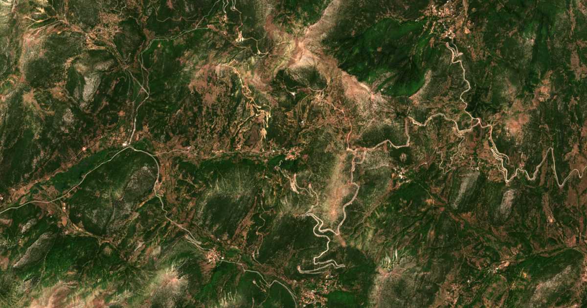 Satellitenkarte von Anástasis