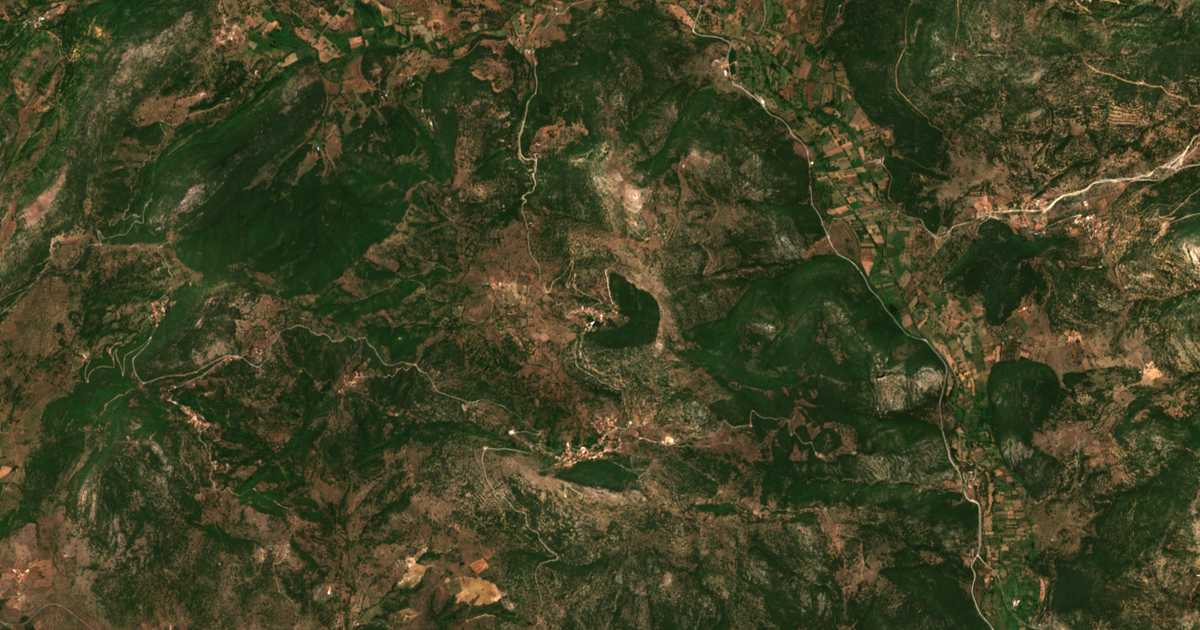 Satellitenkarte von Lefkásion